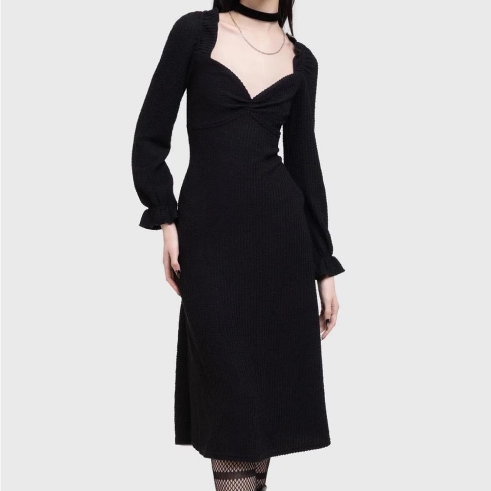 Shadow Weave Maxi Dress